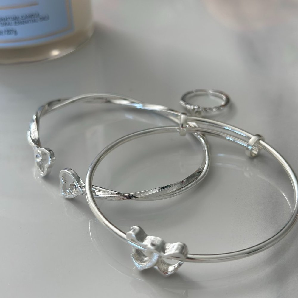 silver bracelet